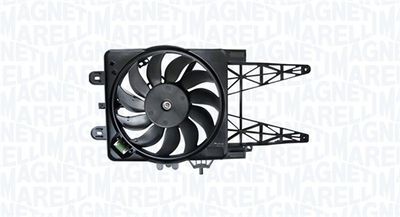 Fan, engine cooling MAGNETI MARELLI 069422701010