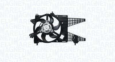 Fan, engine cooling MAGNETI MARELLI 069422704010