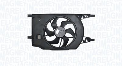 Fan, engine cooling MAGNETI MARELLI 069422762010