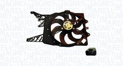 Fan, engine cooling MAGNETI MARELLI 069422763010