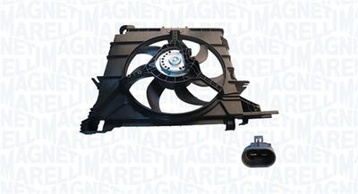 Fan, engine cooling MAGNETI MARELLI 069422767010