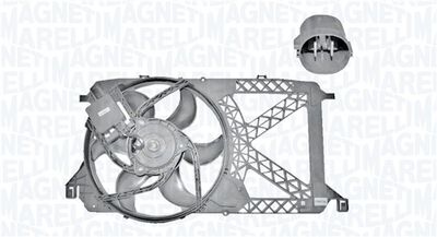 Fan, engine cooling MAGNETI MARELLI 069422819010