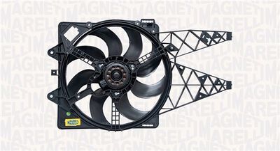 Fan, engine cooling MAGNETI MARELLI 069422832010