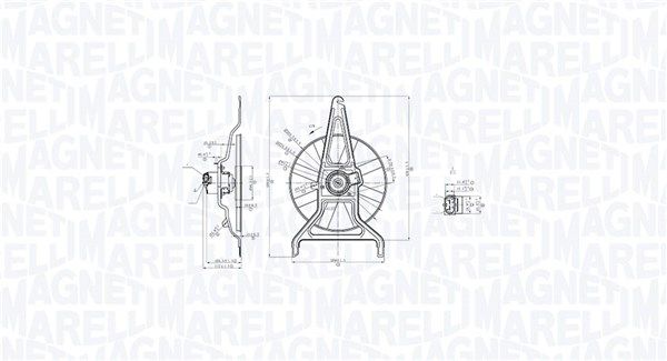 MAGNETI MARELLI 069422867010 Fan, engine cooling