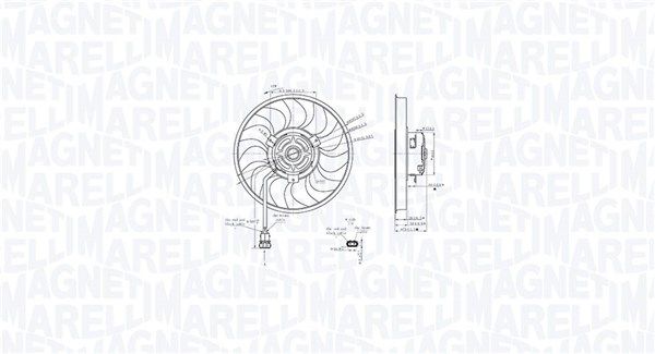 MAGNETI MARELLI 069422888010 Fan, engine cooling