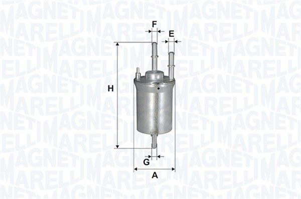 MAGNETI MARELLI 152071760859 Fuel Filter