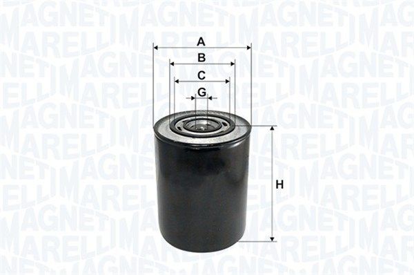 MAGNETI MARELLI 153071760101 Oil Filter