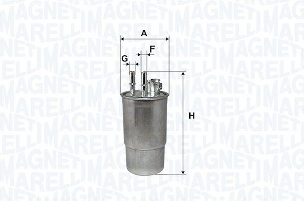 MAGNETI MARELLI 153071760220 Fuel Filter