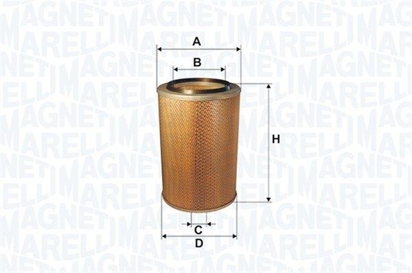 MAGNETI MARELLI 153071760525 Air Filter