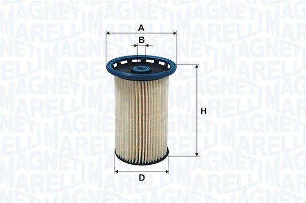 MAGNETI MARELLI 153071762475 Fuel Filter
