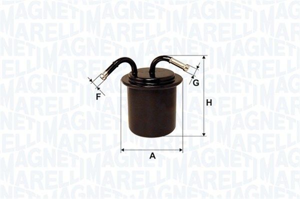 MAGNETI MARELLI 153071762555 Fuel Filter