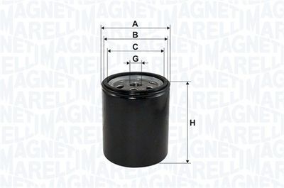 Fuel Filter MAGNETI MARELLI 153071762561