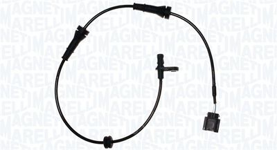 Sensor, wheel speed MAGNETI MARELLI 172100179010