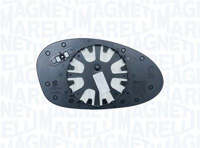 Mirror Glass, exterior mirror MAGNETI MARELLI 182209000800