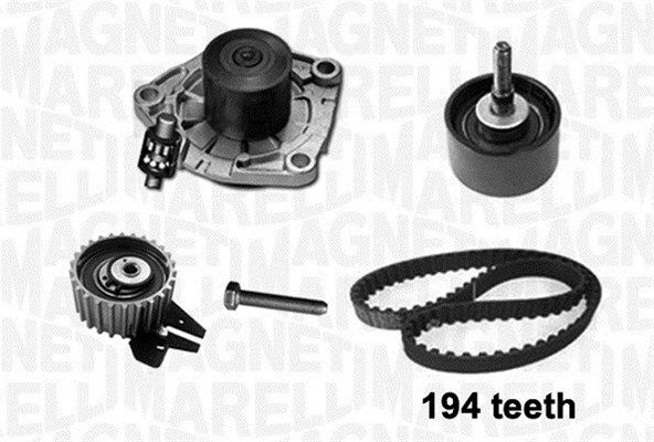 MAGNETI MARELLI 341404050001 Water Pump & Timing Belt Kit