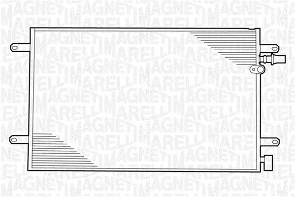 MAGNETI MARELLI 350203229000 Condenser, air conditioning