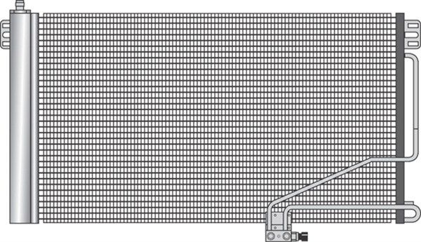 MAGNETI MARELLI 350203374000 Condenser, air conditioning