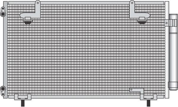 MAGNETI MARELLI 350203424000 Condenser, air conditioning