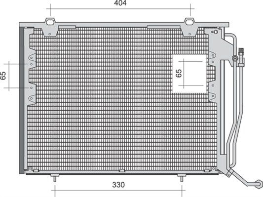 MAGNETI MARELLI 350203485000 Condenser, air conditioning