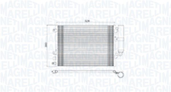 MAGNETI MARELLI 350203893000 Condenser, air conditioning
