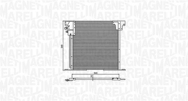 MAGNETI MARELLI 350203903000 Condenser, air conditioning