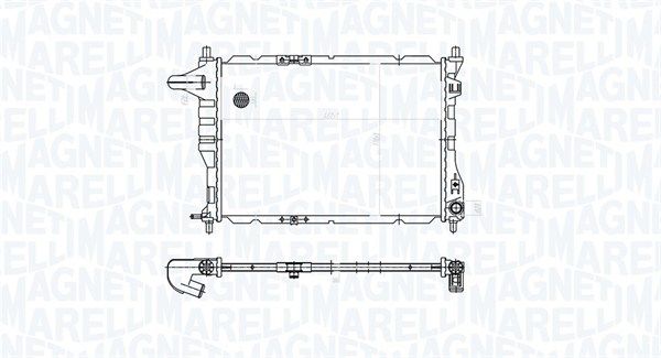 MAGNETI MARELLI 350213177900 Radiator, engine cooling
