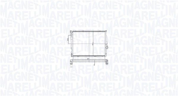 MAGNETI MARELLI 350213211700 Radiator, engine cooling