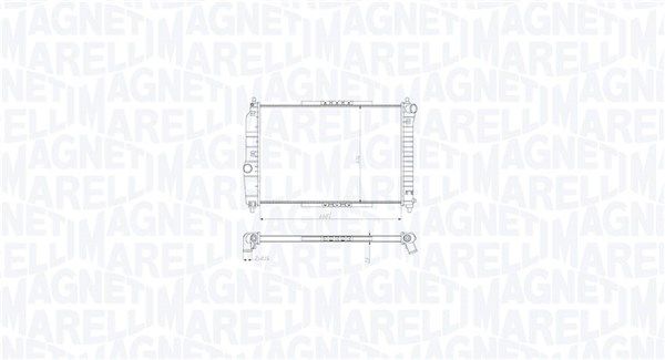 MAGNETI MARELLI 350213211800 Radiator, engine cooling