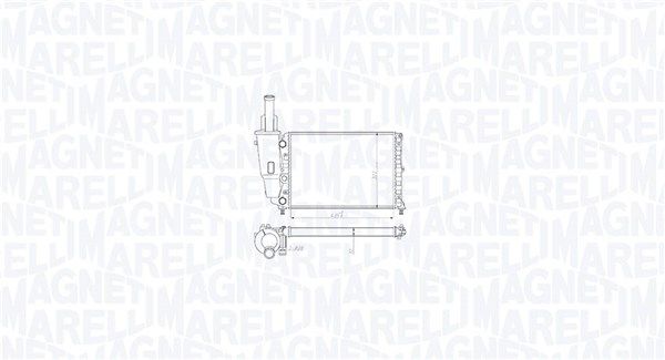 MAGNETI MARELLI 350213212100 Radiator, engine cooling