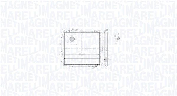 MAGNETI MARELLI 350213213900 Radiator, engine cooling