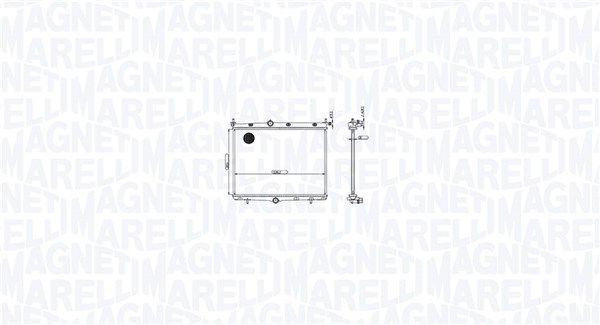MAGNETI MARELLI 350213214800 Radiator, engine cooling