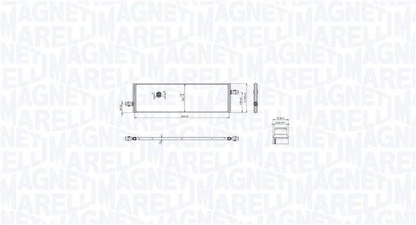 MAGNETI MARELLI 350213217100 Radiator, engine cooling