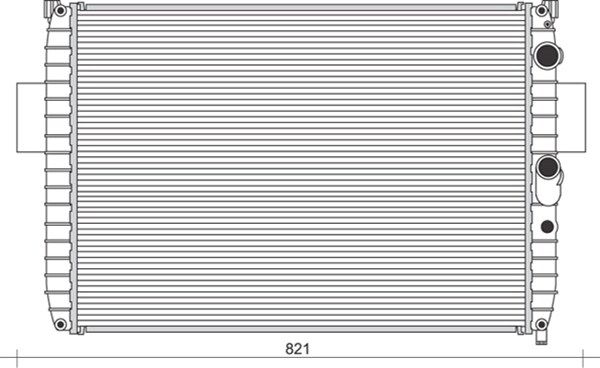 MAGNETI MARELLI 350213938000 Radiator, engine cooling
