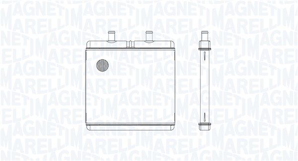 MAGNETI MARELLI 350218072000 Heat Exchanger, interior heating
