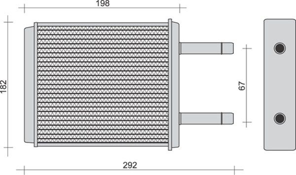 MAGNETI MARELLI 350218272000 Heat Exchanger, interior heating