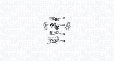 Oil Cooler, engine oil MAGNETI MARELLI 350300001200