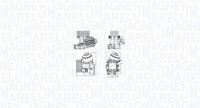 Oil Cooler, engine oil MAGNETI MARELLI 350300004100