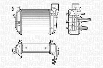 Charge Air Cooler MAGNETI MARELLI 351319201170