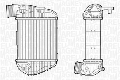 Charge Air Cooler MAGNETI MARELLI 351319201360