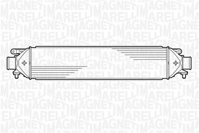 Charge Air Cooler MAGNETI MARELLI 351319201470