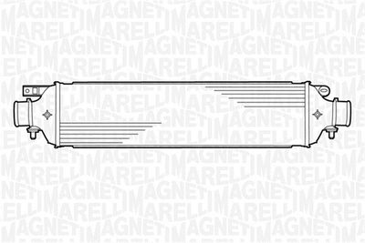 Charge Air Cooler MAGNETI MARELLI 351319201510