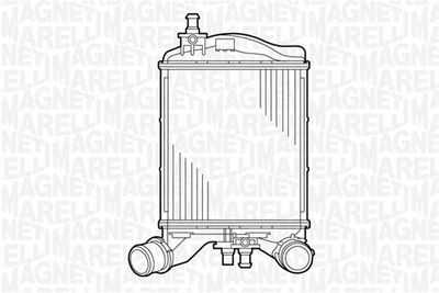 Charge Air Cooler MAGNETI MARELLI 351319201520