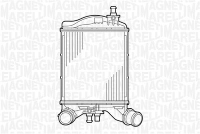 Charge Air Cooler MAGNETI MARELLI 351319201530