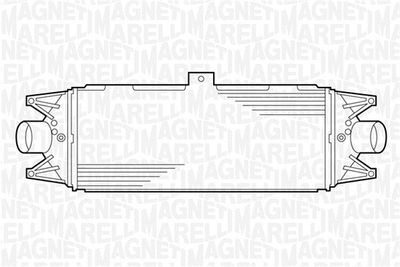Charge Air Cooler MAGNETI MARELLI 351319201550
