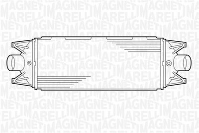 Charge Air Cooler MAGNETI MARELLI 351319201560