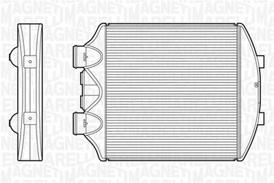 Charge Air Cooler MAGNETI MARELLI 351319201660