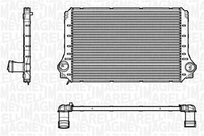 Charge Air Cooler MAGNETI MARELLI 351319201670