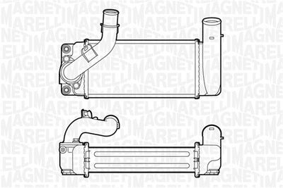 Charge Air Cooler MAGNETI MARELLI 351319201700