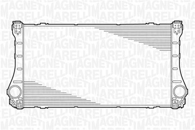 Charge Air Cooler MAGNETI MARELLI 351319201710