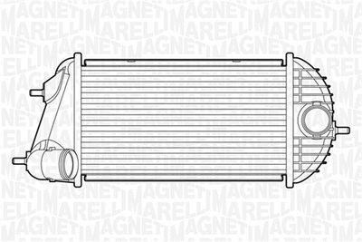 Charge Air Cooler MAGNETI MARELLI 351319201760